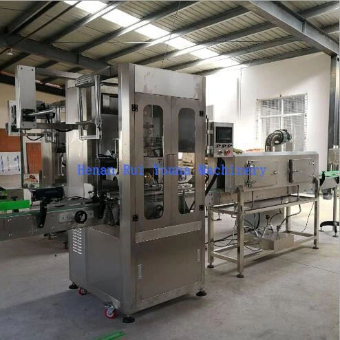 automatic sleeve shrink labeling machine (3)